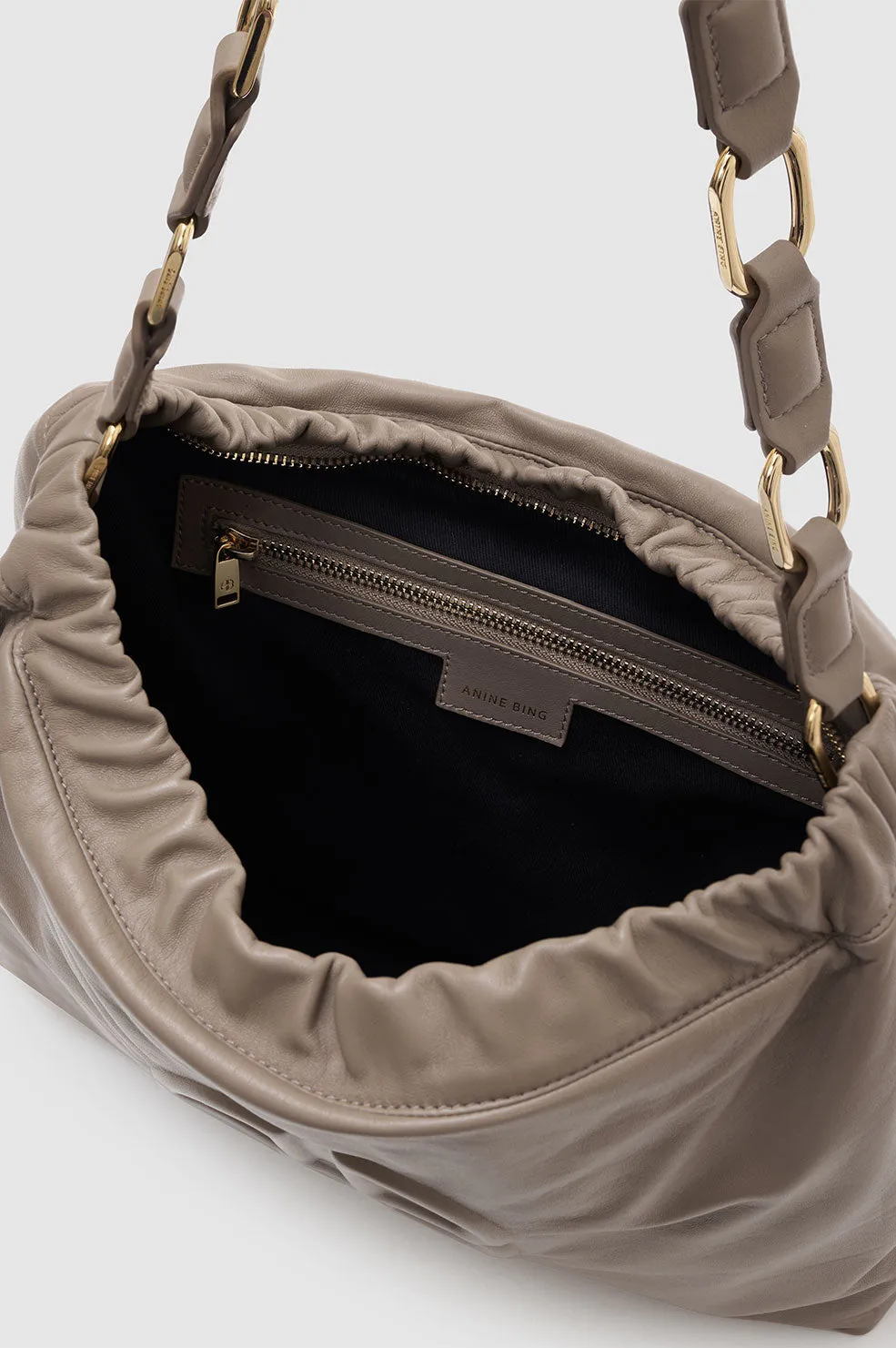 Kate Shoulder Bag - Taupe sold by Anine Bing product image thumbnail 3