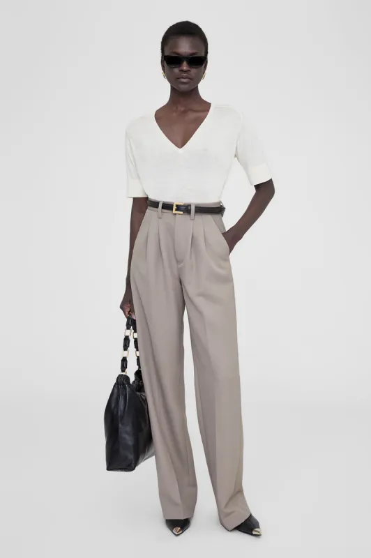 Carrie Pant - Taupe sold by Anine Bing