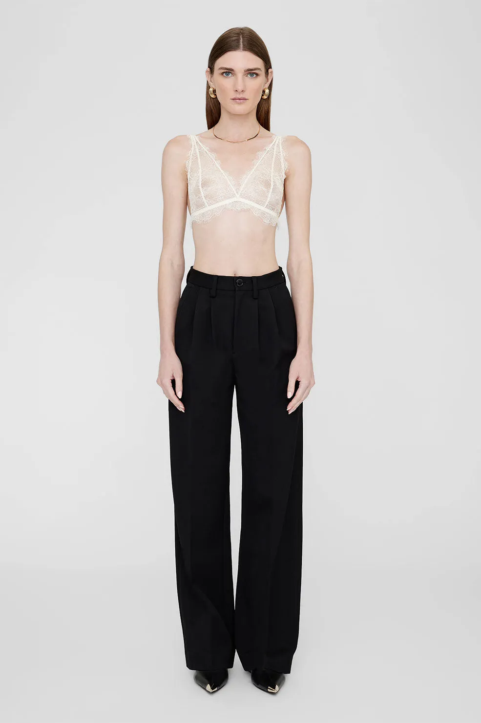 Delicate Lace Bra - Ivory sold by Anine Bing product image thumbnail 2