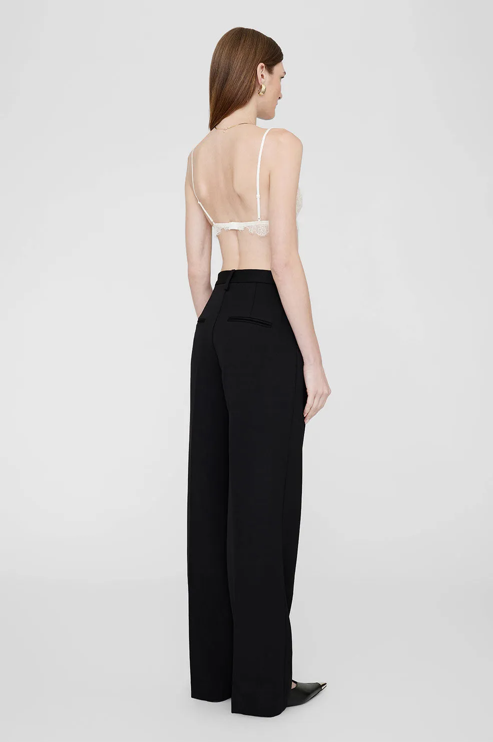 Delicate Lace Bra - Ivory sold by Anine Bing product image thumbnail 3