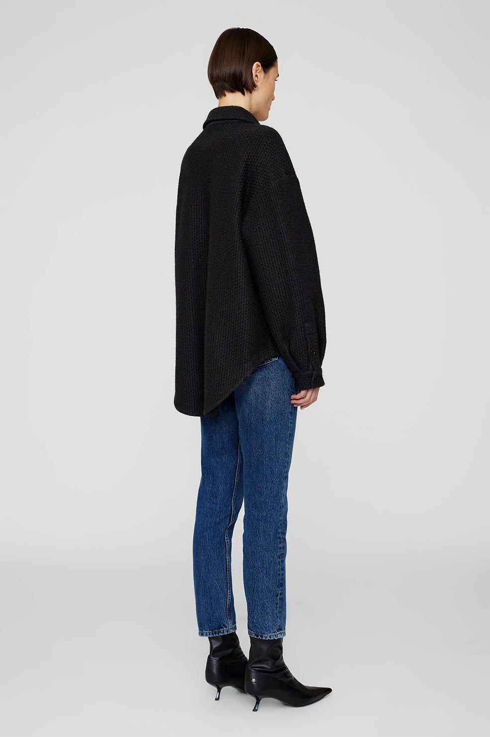 Simon Jacket - Black Woven sold by Anine Bing product image thumbnail 2