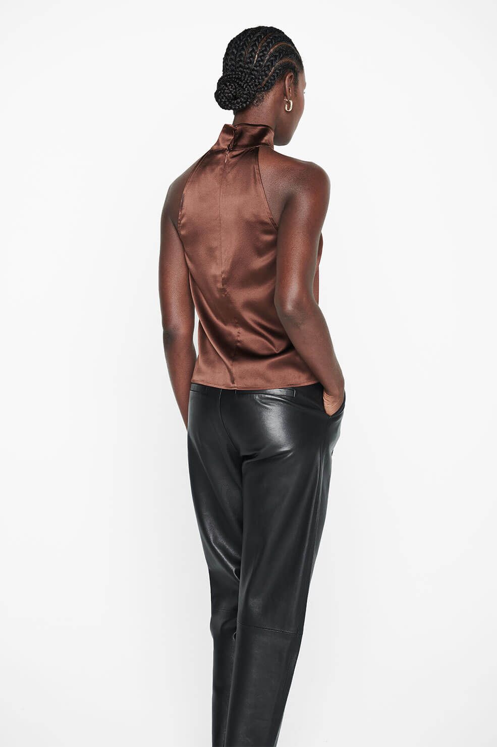 Sylvia Top - Brown sold by Anine Bing product image thumbnail 5