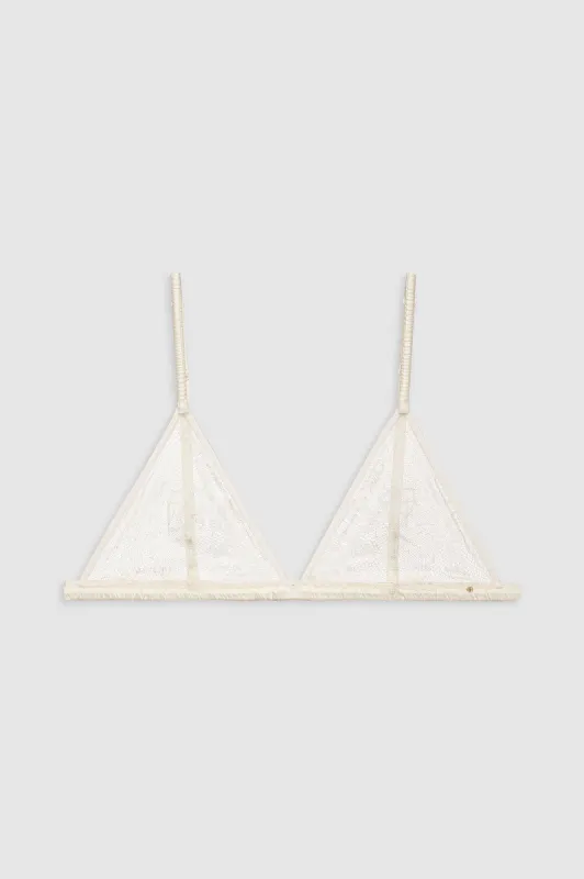Maddy Bra - Ivory sold by Anine Bing