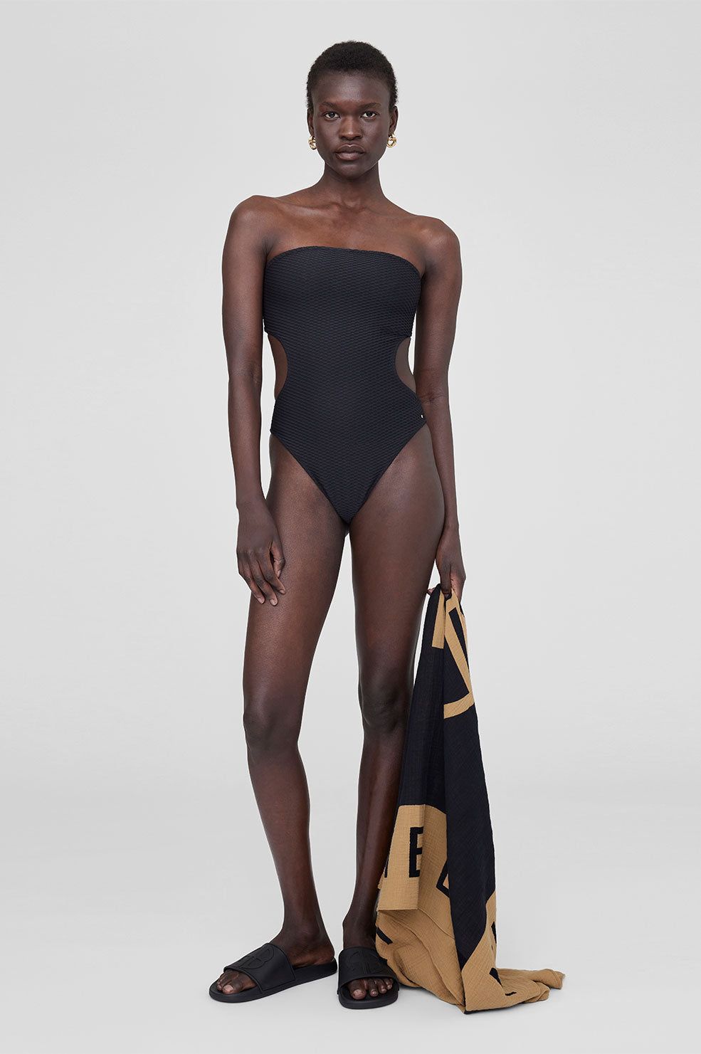 Zahra One Piece - Black sold by Anine Bing product image thumbnail 2