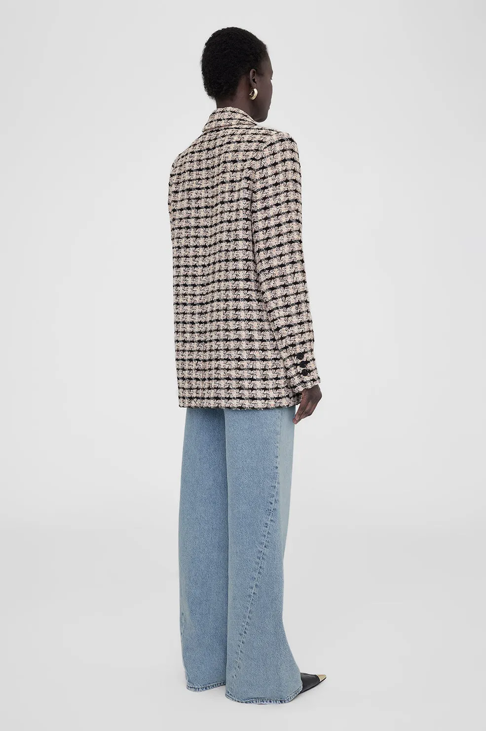 Diana Blazer - Apricot Tweed sold by Anine Bing product image thumbnail 2