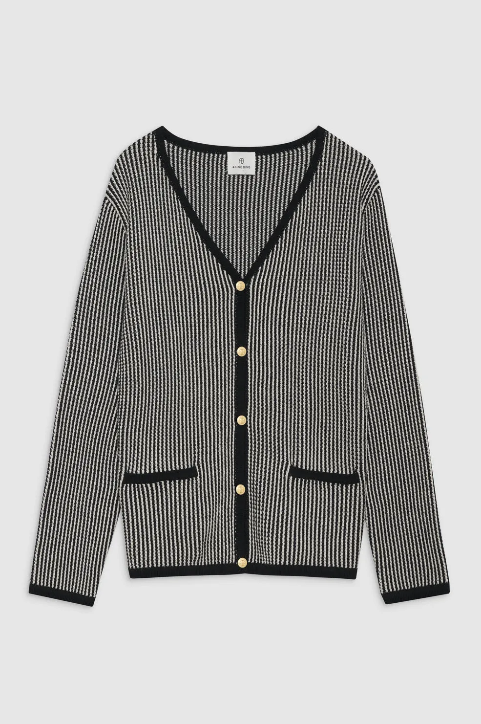 Dave Cardigan - Black And White sold by Anine Bing product image thumbnail 3
