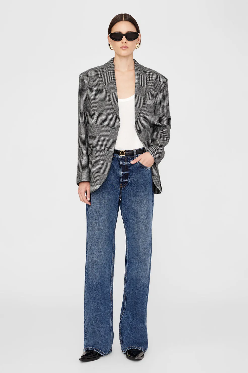 Hugh Jean - Dark Indigo sold by Anine Bing product image thumbnail 5