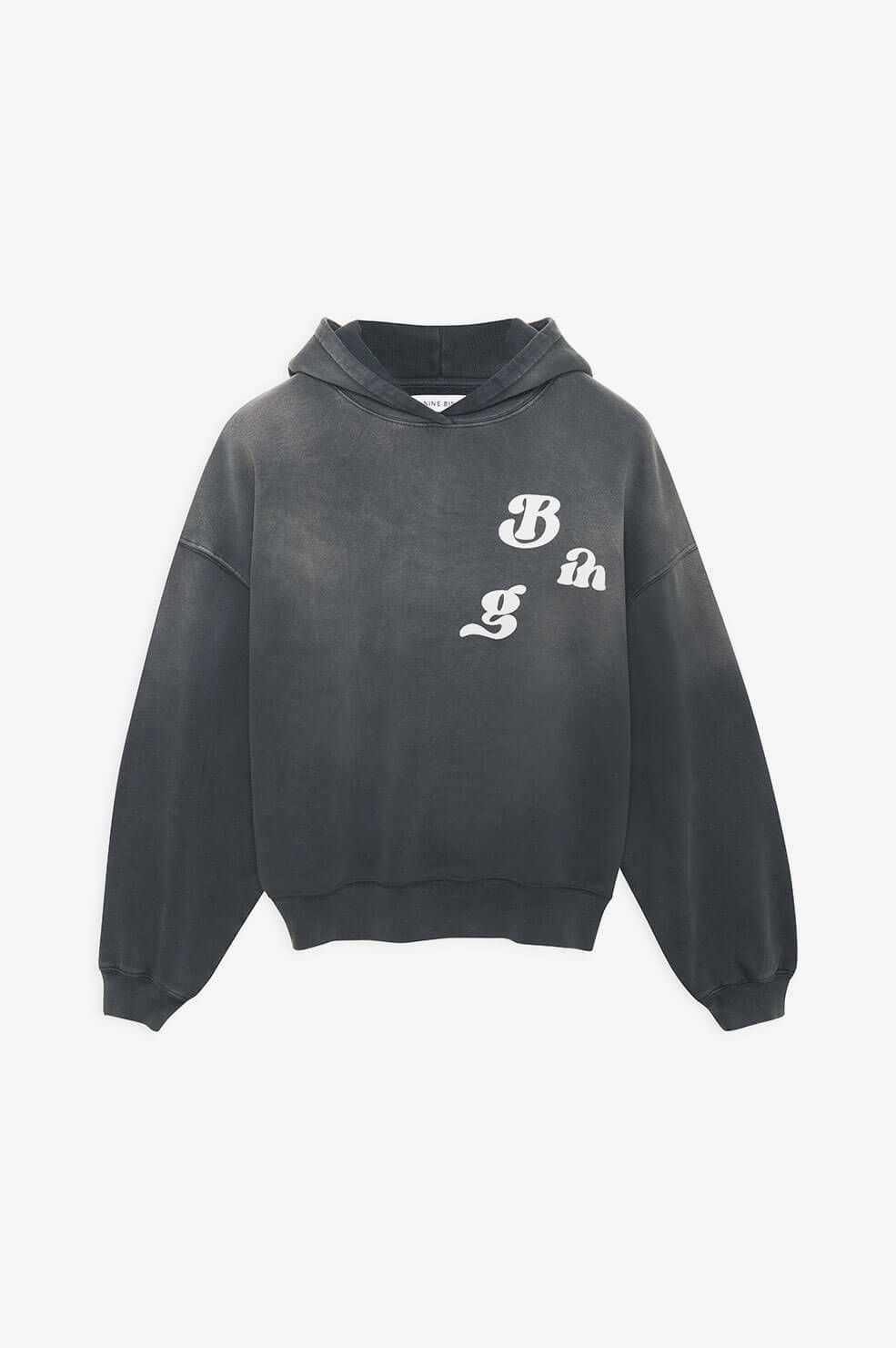 Alec Hoodie Vintage Bing - Washed Black sold by Anine Bing product image thumbnail 5