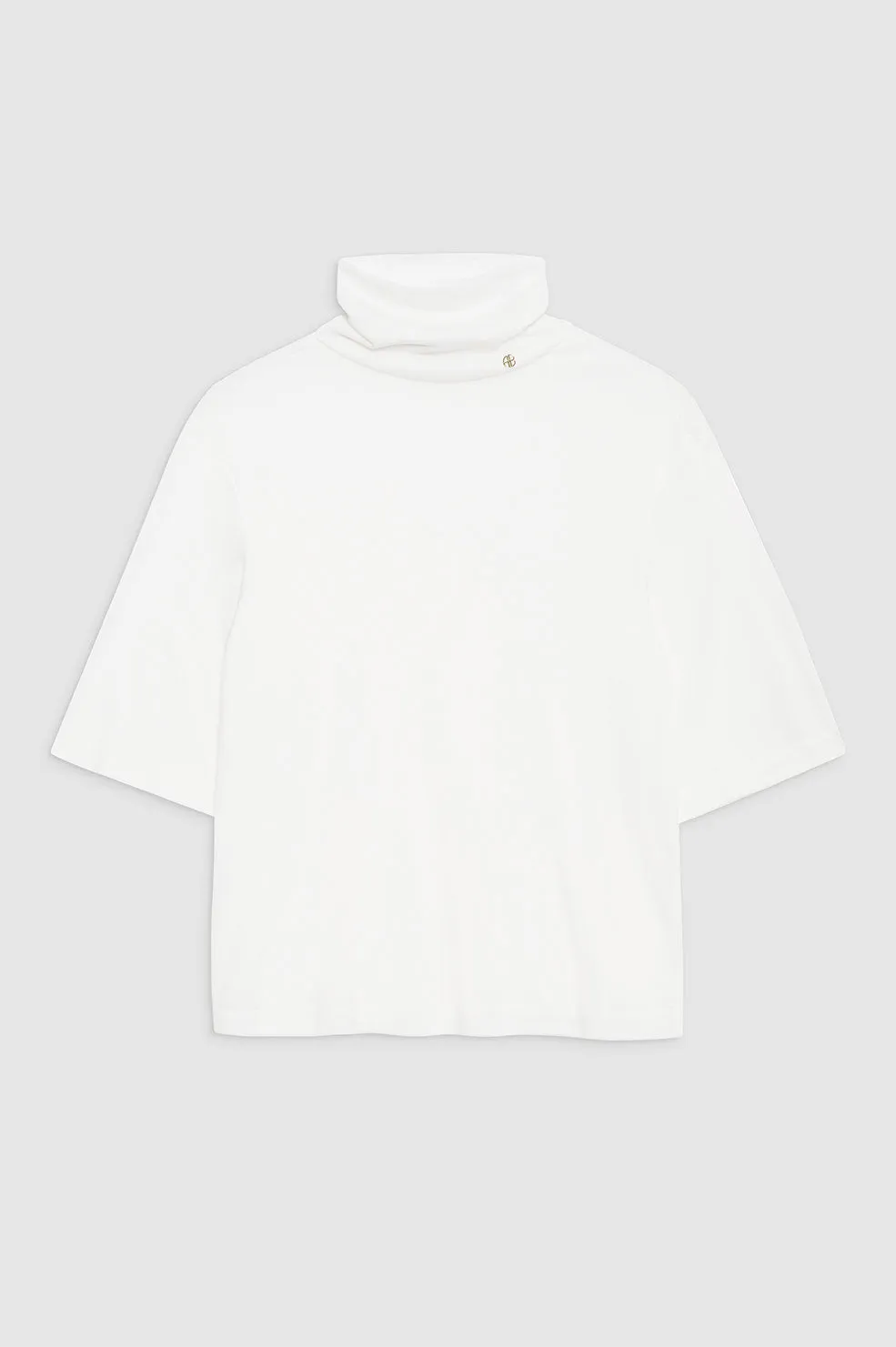 Corbin Tee - Off White Cashmere Blend sold by Anine Bing product image thumbnail 3