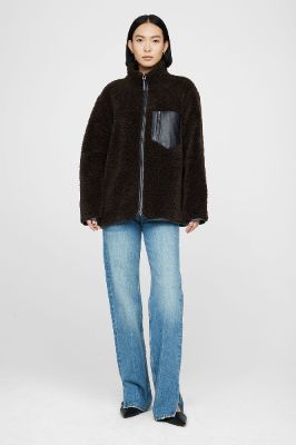 Ryder Jacket - Brown sold by Anine Bing