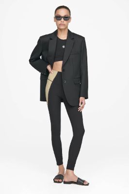 Blake Legging - Black And Tan sold by Anine Bing