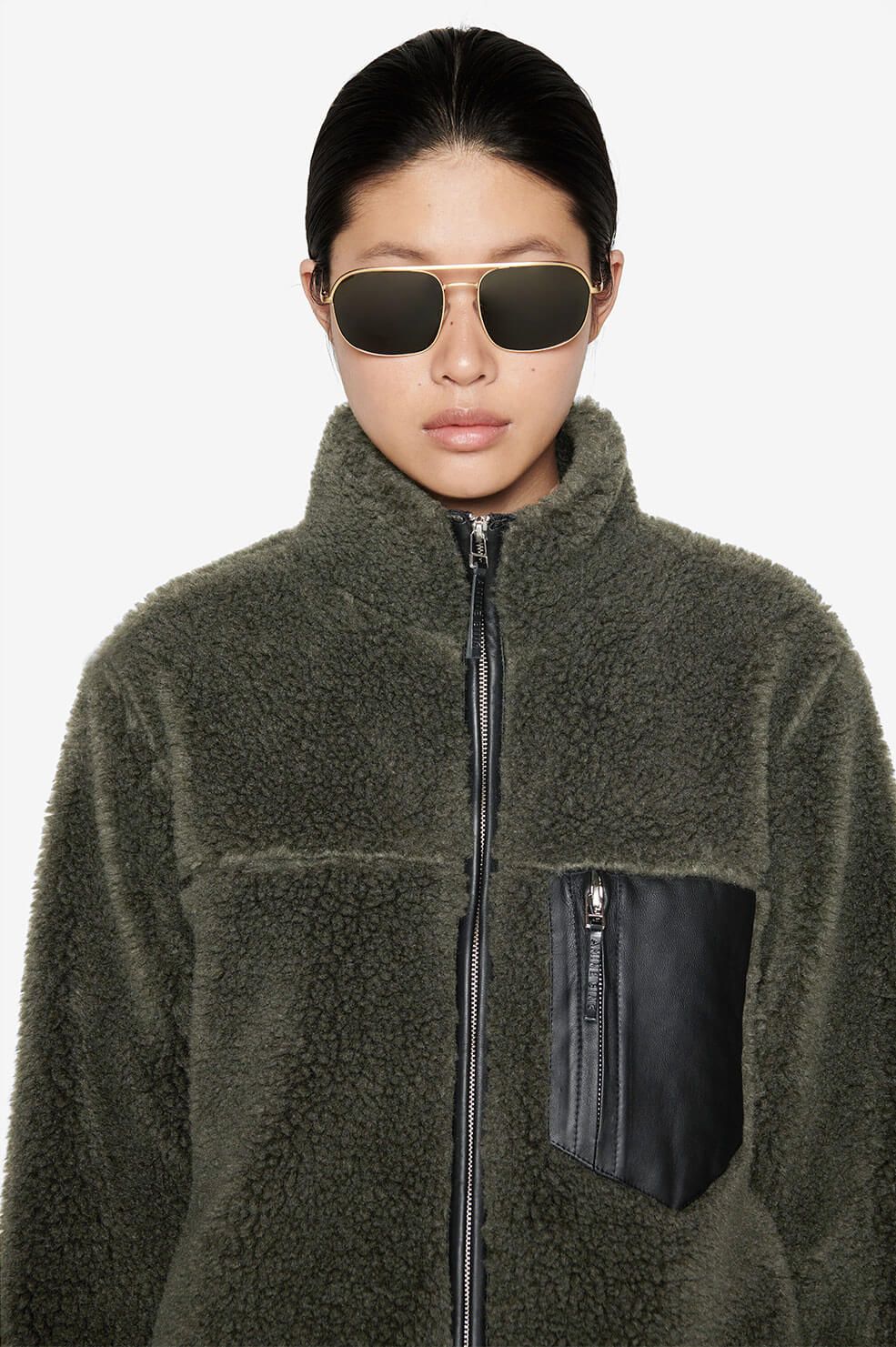 Ryder Jacket - Olive sold by Anine Bing product image thumbnail 3