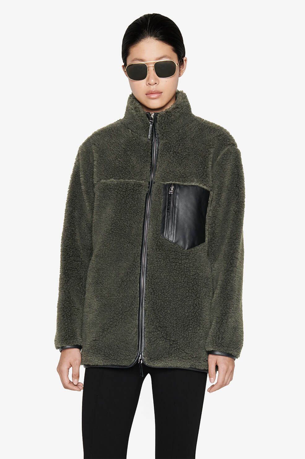 Ryder Jacket - Olive sold by Anine Bing product image thumbnail 2