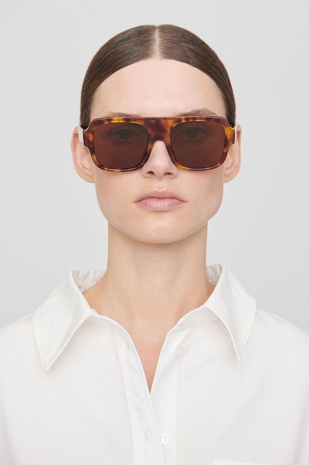 Sicily Sunglasses - Tortoise sold by Anine Bing product image thumbnail 2