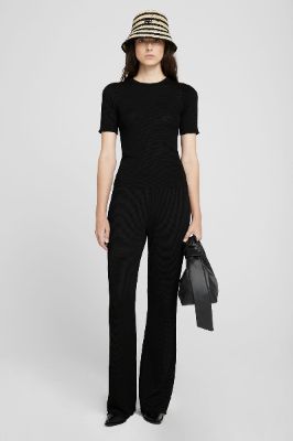 Billie Pant - Black Waffle made by Anine Bing
