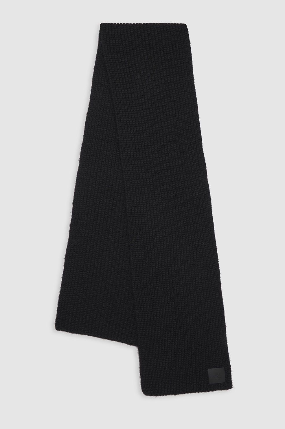 Hannah Scarf - Black sold by Anine Bing