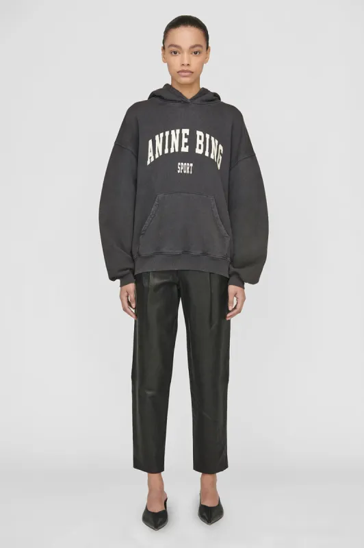 Harvey Sweatshirt - Washed Black sold by Anine Bing