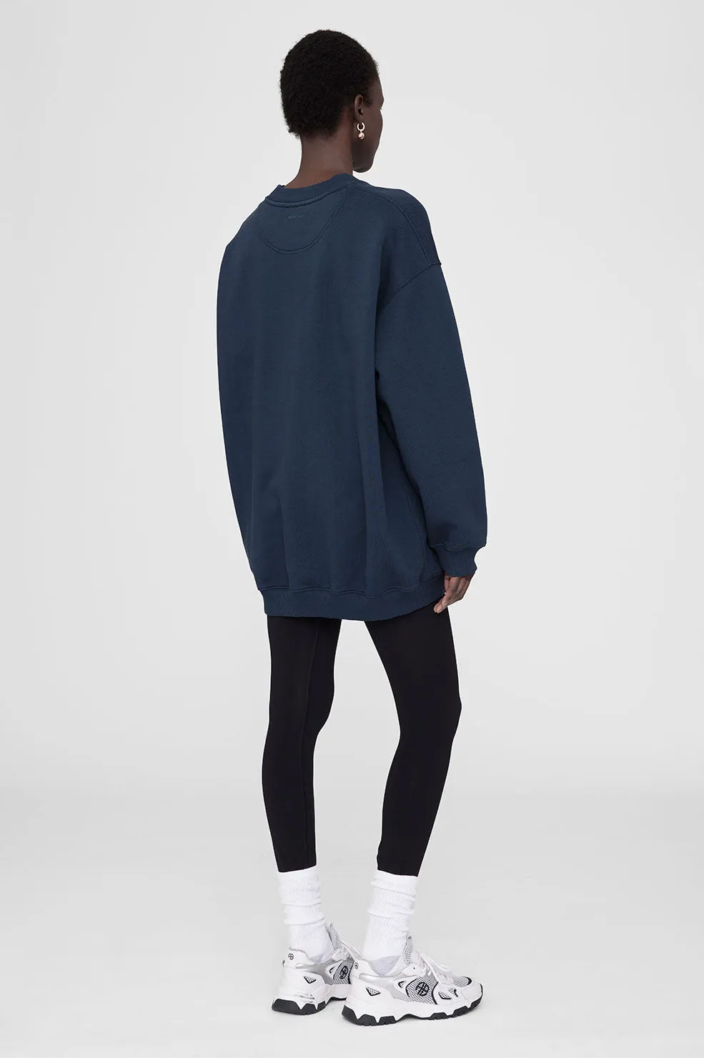 Tyler Sweatshirt Bing - Navy sold by Anine Bing product image thumbnail 2