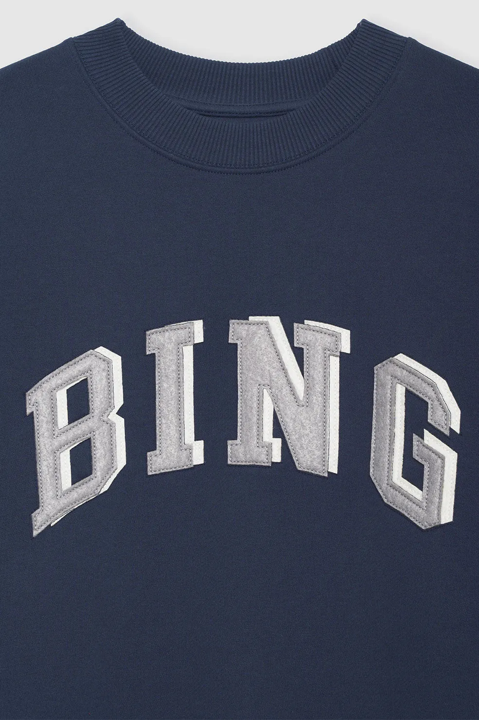 Tyler Sweatshirt Bing - Navy sold by Anine Bing product image thumbnail 4