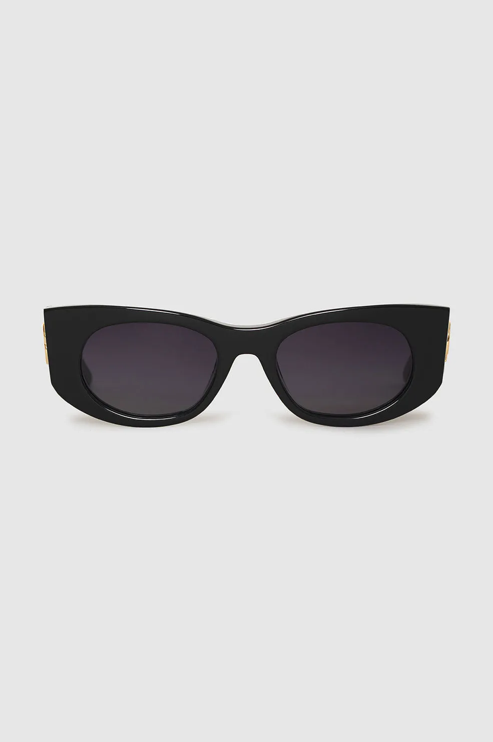 Madrid Sunglasses - Black sold by Anine Bing