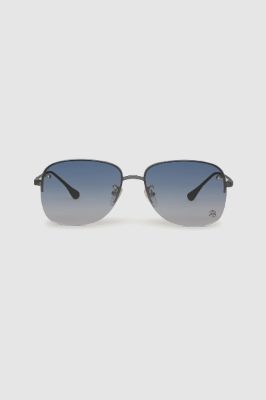 Beverly Sunglasses - Blue sold by Anine Bing