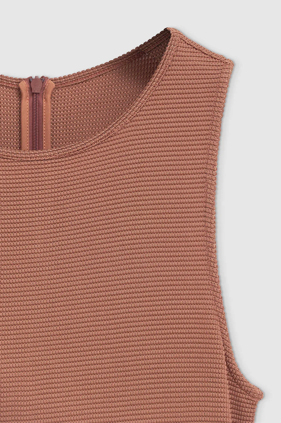 Savannah Dress - Terracotta Waffle sold by Anine Bing product image thumbnail 4