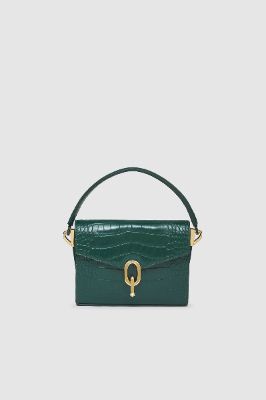 Mini Colette Bag - Emerald Green sold by Anine Bing