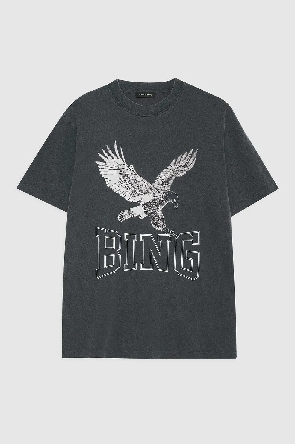 Lili Tee Retro Eagle - Washed Black sold by Anine Bing product image thumbnail 3