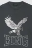 Lili Tee Retro Eagle - Washed Black sold by Anine Bing
