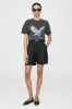Lili Tee Retro Eagle - Washed Black sold by Anine Bing