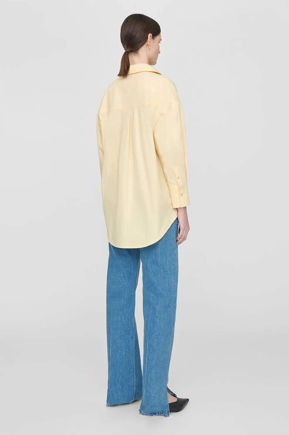 Mika Shirt - Yellow sold by Anine Bing product image thumbnail 2