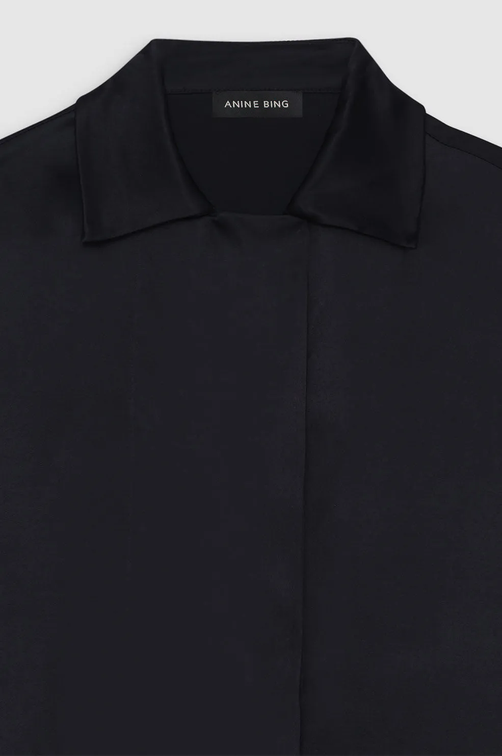 Julia Shirt - Black sold by Anine Bing product image thumbnail 4