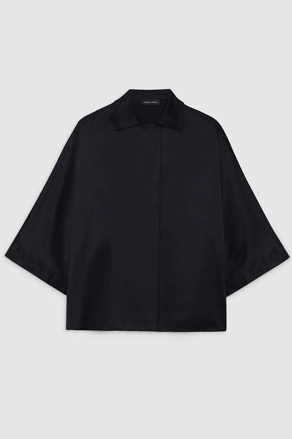 Julia Shirt - Black sold by Anine Bing product image thumbnail 3