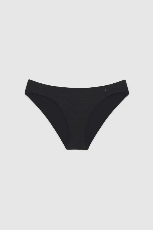 Riza Bikini Bottom - Black sold by Anine Bing