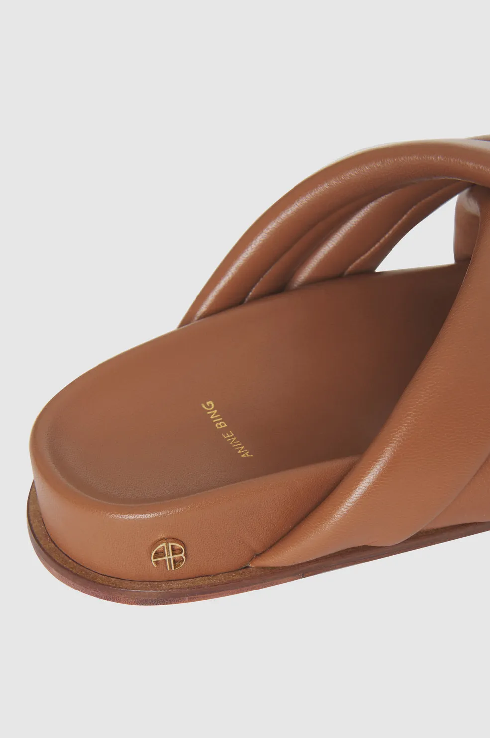 Lizzie Slides - Cognac sold by Anine Bing product image thumbnail 5