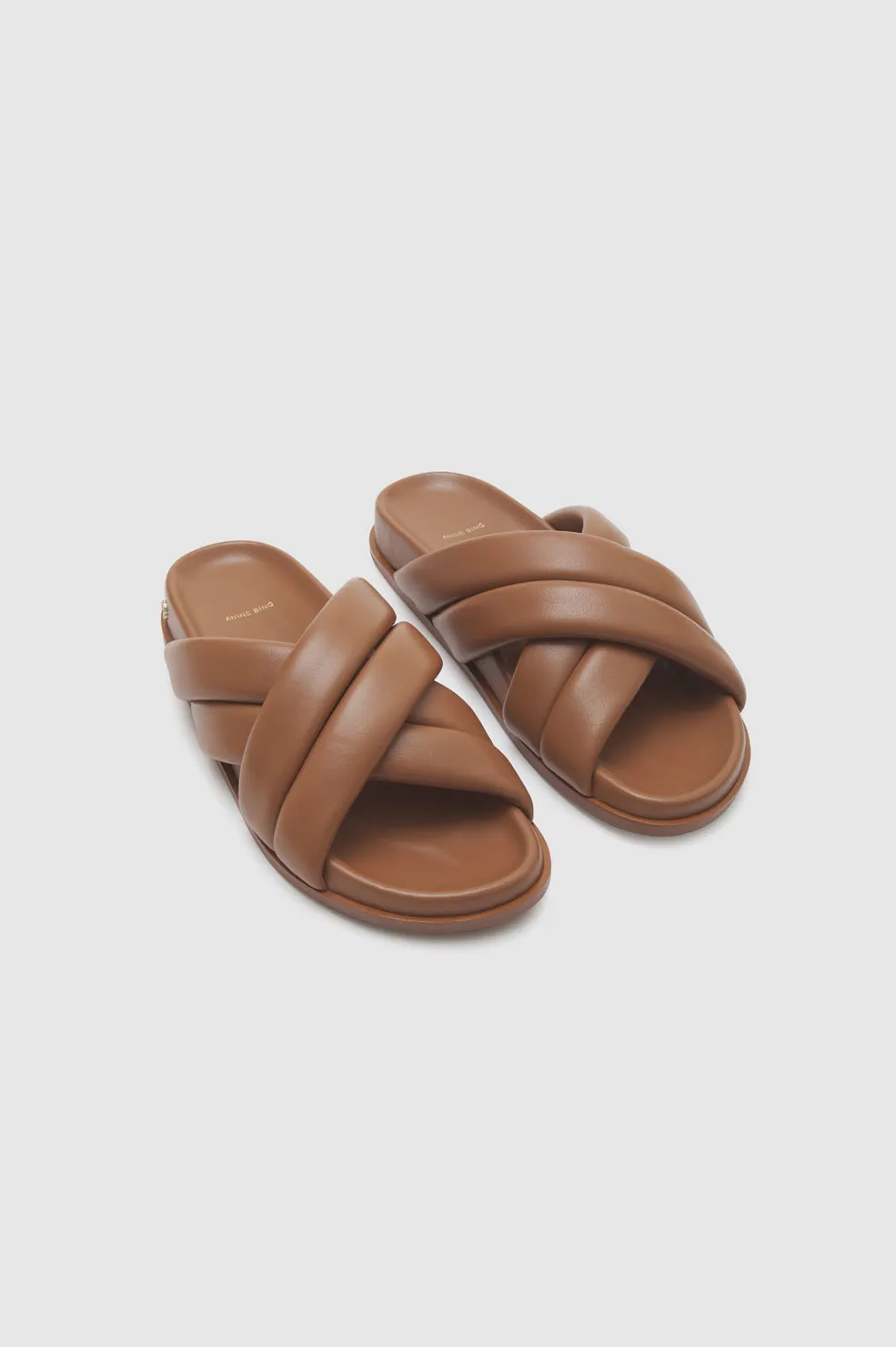 Lizzie Slides - Cognac sold by Anine Bing product image thumbnail 4