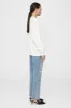 Miles Oversized Sweatshirt Letterman - Off White sold by Anine Bing