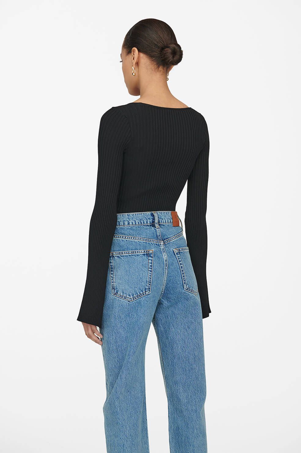 Scarlet Sweater - Black sold by Anine Bing product image thumbnail 4