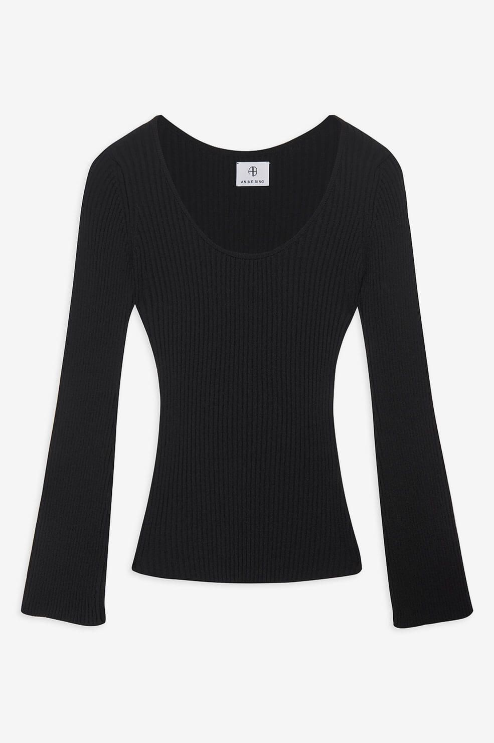 Scarlet Sweater - Black sold by Anine Bing product image thumbnail 5