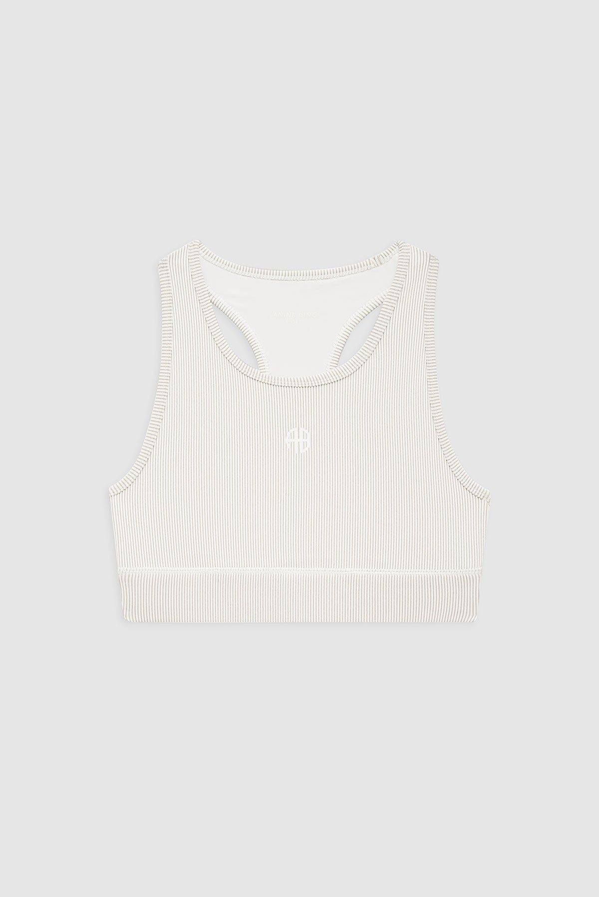 Blair Bra - Ivory And Tan sold by Anine Bing