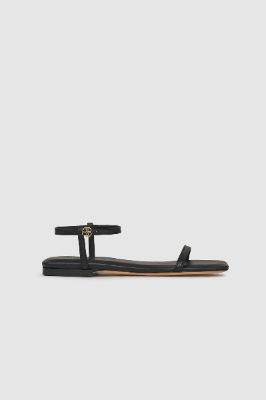 Invisible Flat Sandals - Black sold by Anine Bing