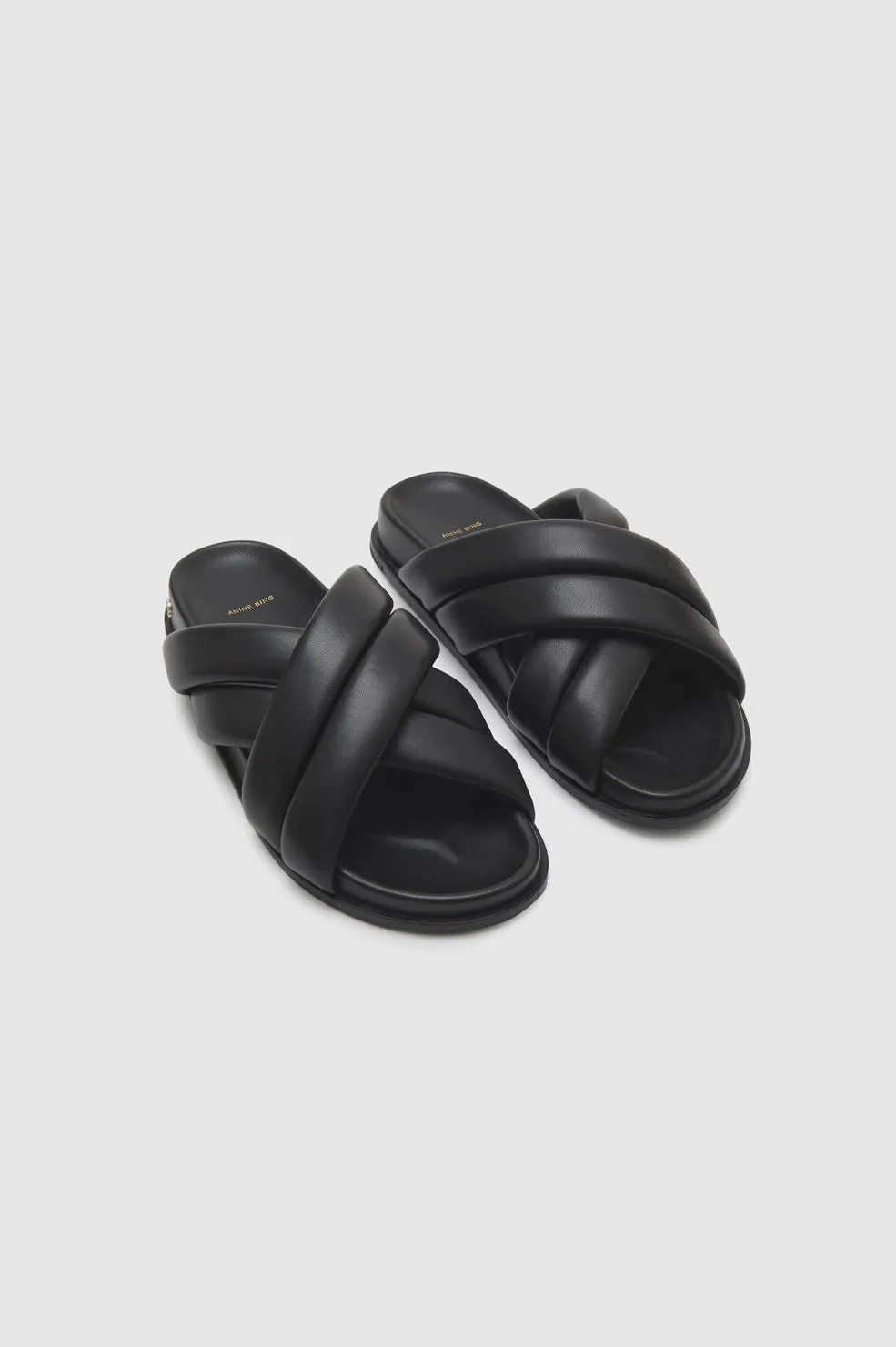 Lizzie Slides - Black sold by Anine Bing product image thumbnail 4