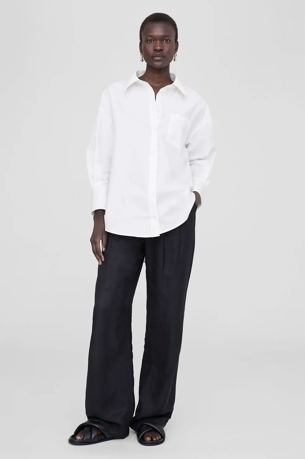 Lizzie Slides - Black sold by Anine Bing product image thumbnail 3