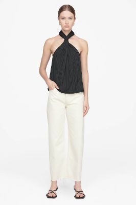 Agnes Top - Black sold by Anine Bing