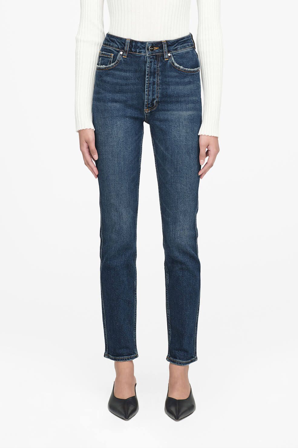 Jagger Jean - Deep Indigo sold by Anine Bing product image thumbnail 2