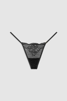 Amina Thong - Black sold by Anine Bing
