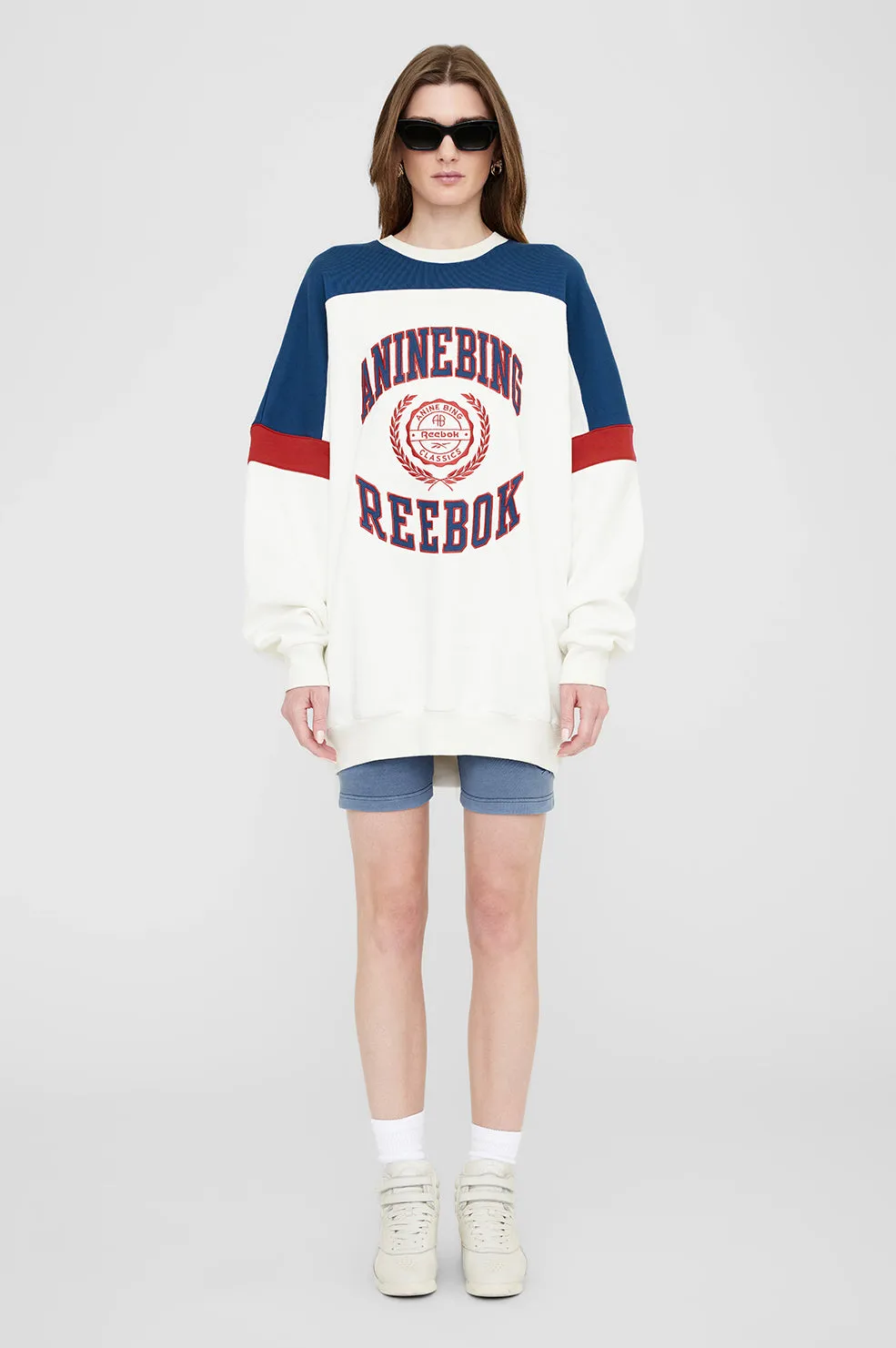 【REEBOK】 ★ X ANNIE BING F/S HI ★ CREAM Reebok Footwear Women's F/s Hi X Anine Bing Hype White M