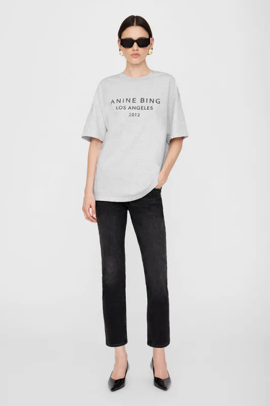 Myers Tee Anine Bing - Heather Grey sold by Anine Bing