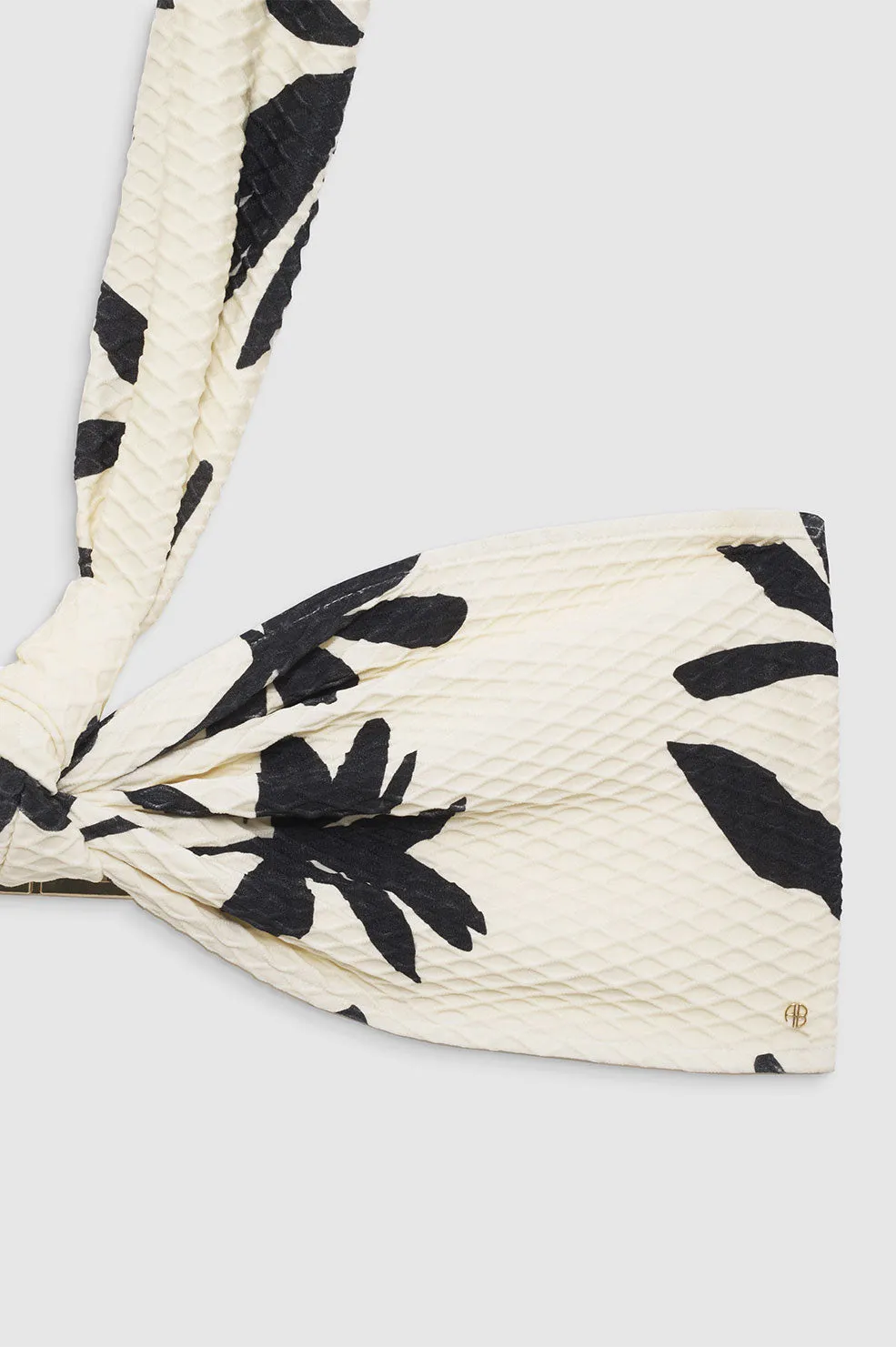 Reeve Bikini Top - Ivory Daisy Print sold by Anine Bing product image thumbnail 4