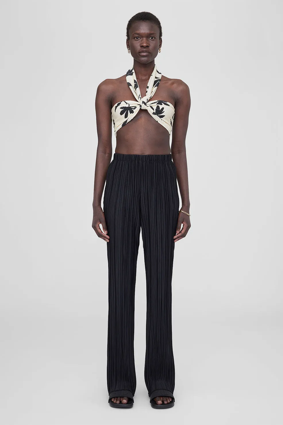 Reeve Bikini Top - Ivory Daisy Print sold by Anine Bing product image thumbnail 2